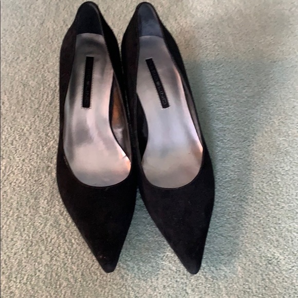 Bandolino Shoes - FINAL SALE Bandolino Black suede 2 inch heels!